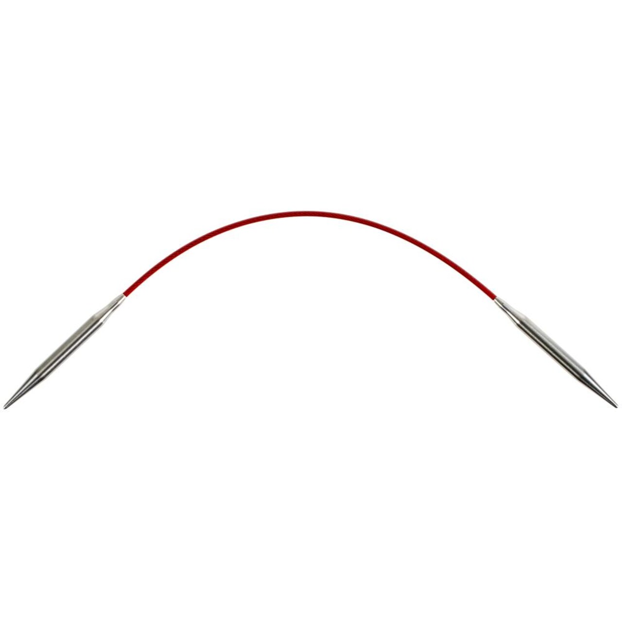 ChiaoGoo Red 9" Stainless Circular Knitting Needles - Sizes US 0/2mm to 8/5mm